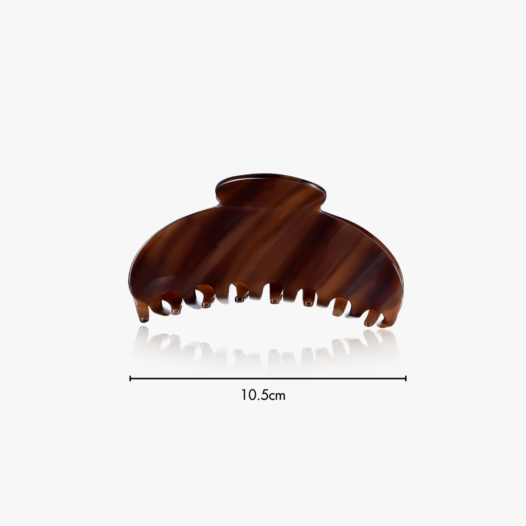 Amelia Claw Clip in Mocha (2 Sizes) - Image 6