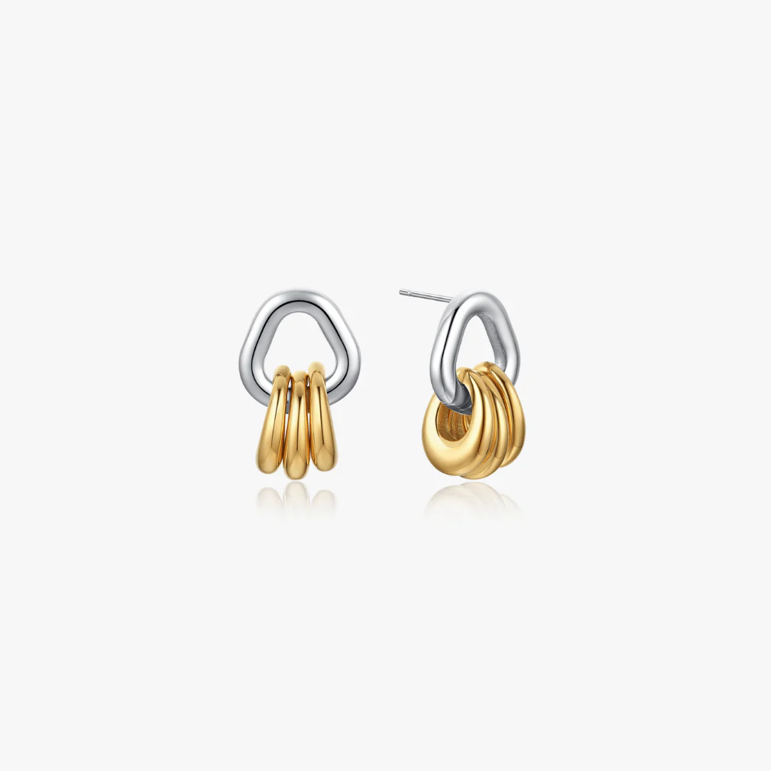 Briar Stacked Loops Earrings - Image 5