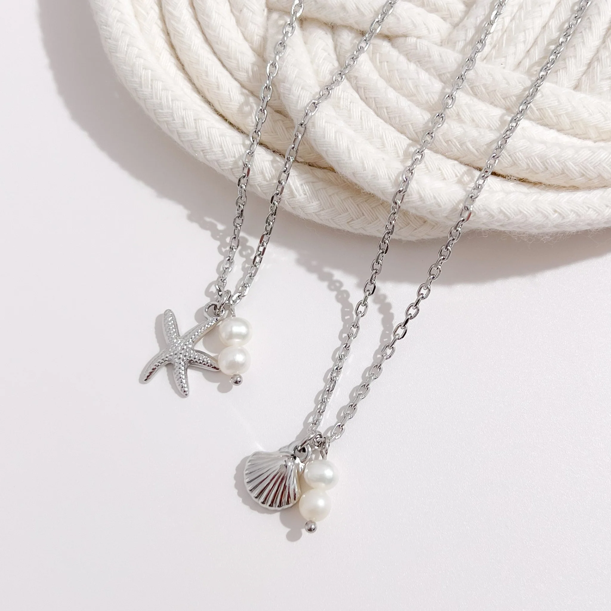 By The Seashore Silver Necklaces - Image 6