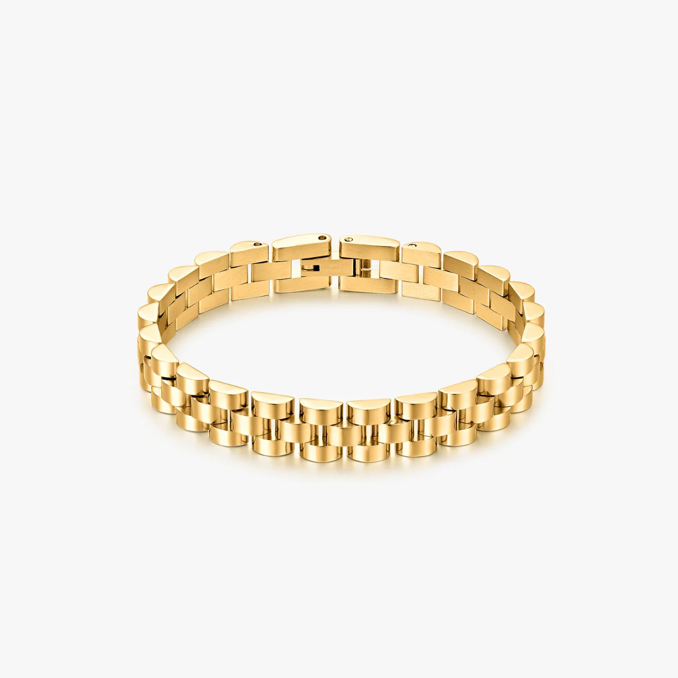 Chunky Watch Band Bracelet - Image 5