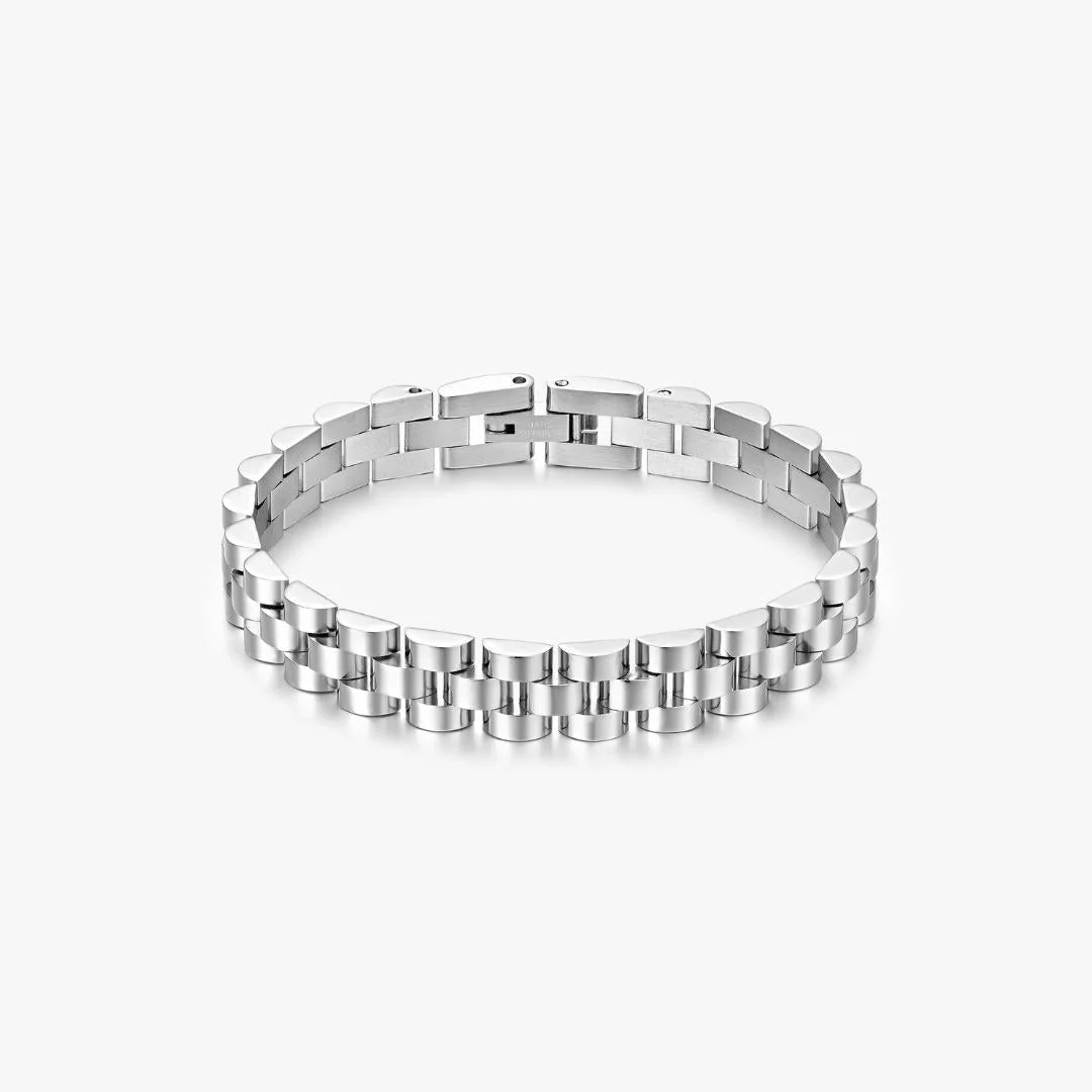 Chunky Watch Band Bracelet - Image 6