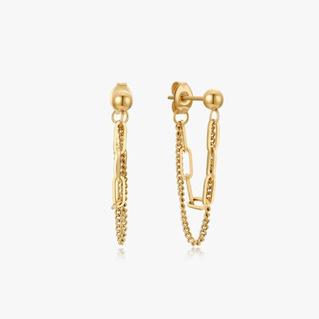 Cynthia Chain Earrings - Image 6