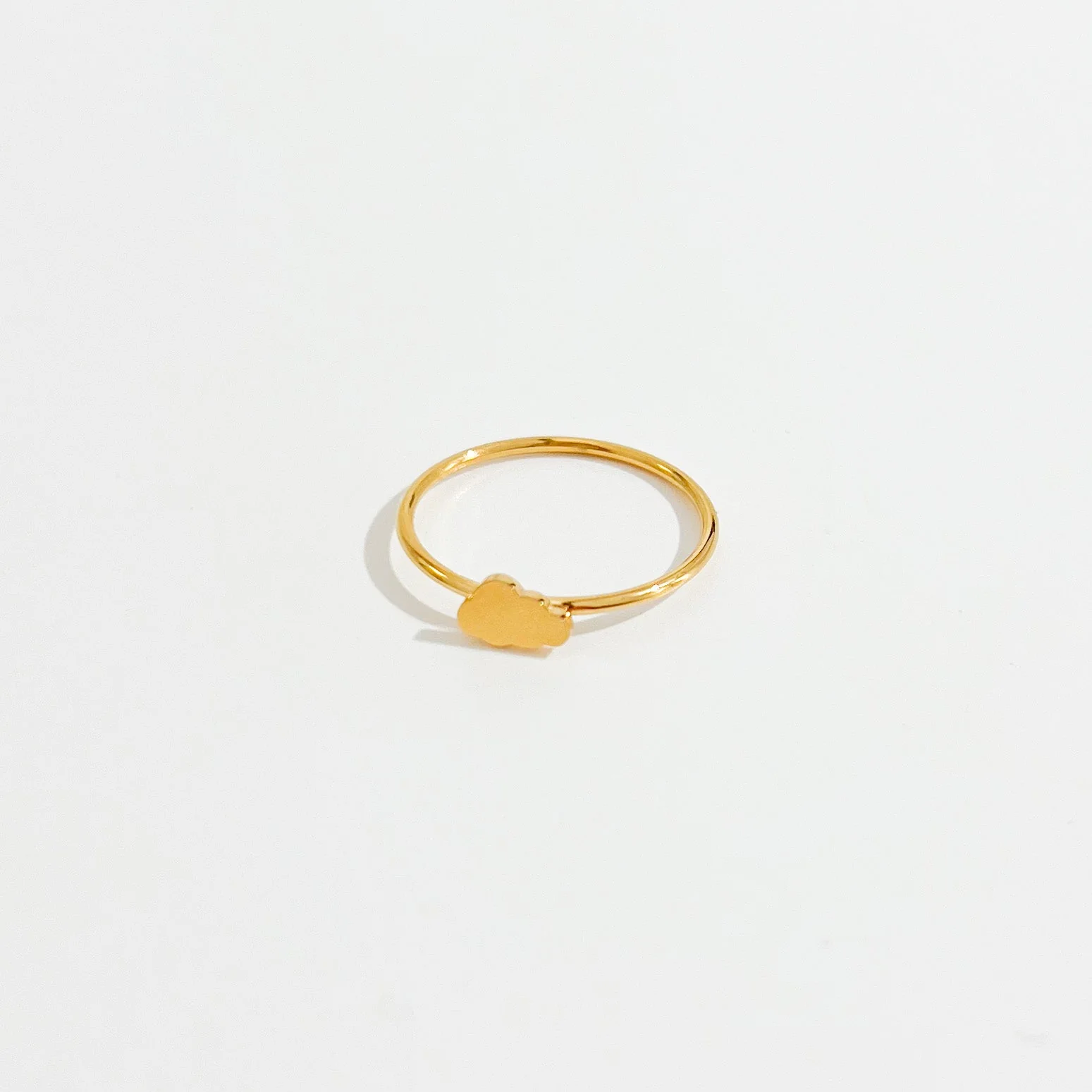Dainty Cloud Ring in Gold - Image 3