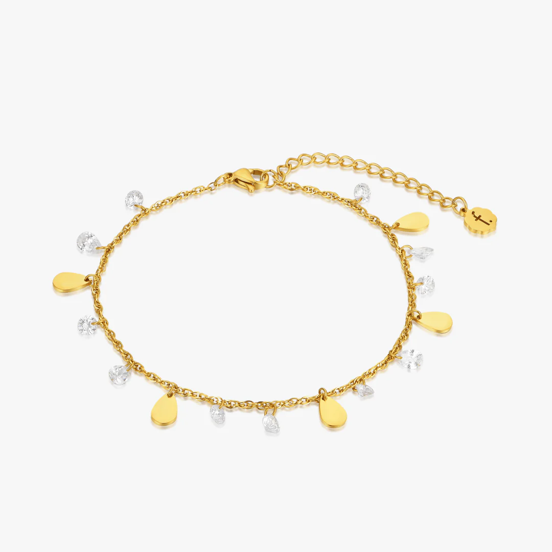 Dangling Gems Anklet - Image 4