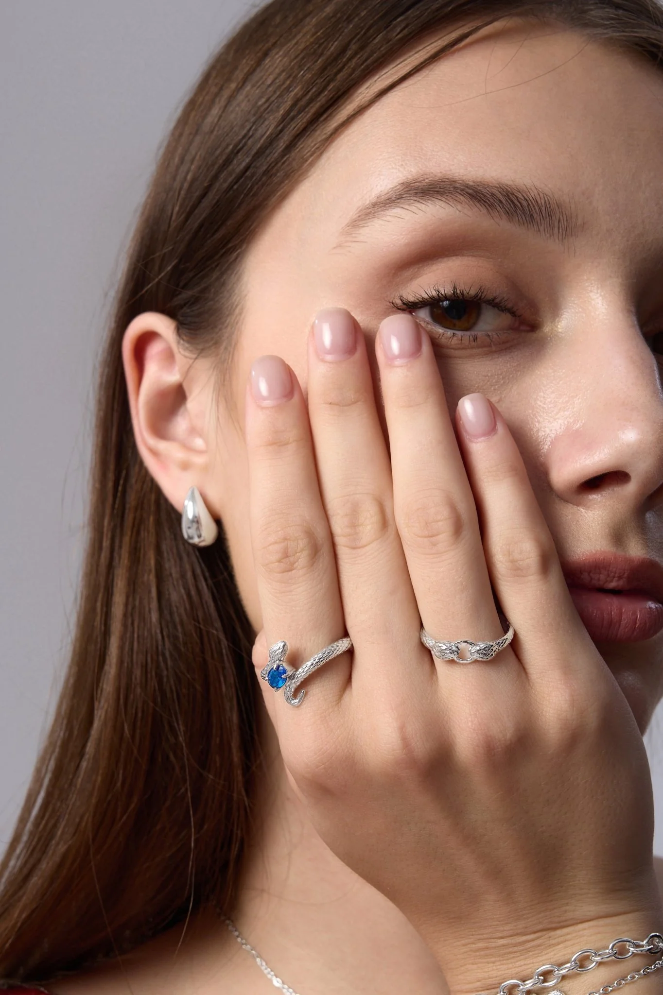 Dual Head Snake Ring - Image 3