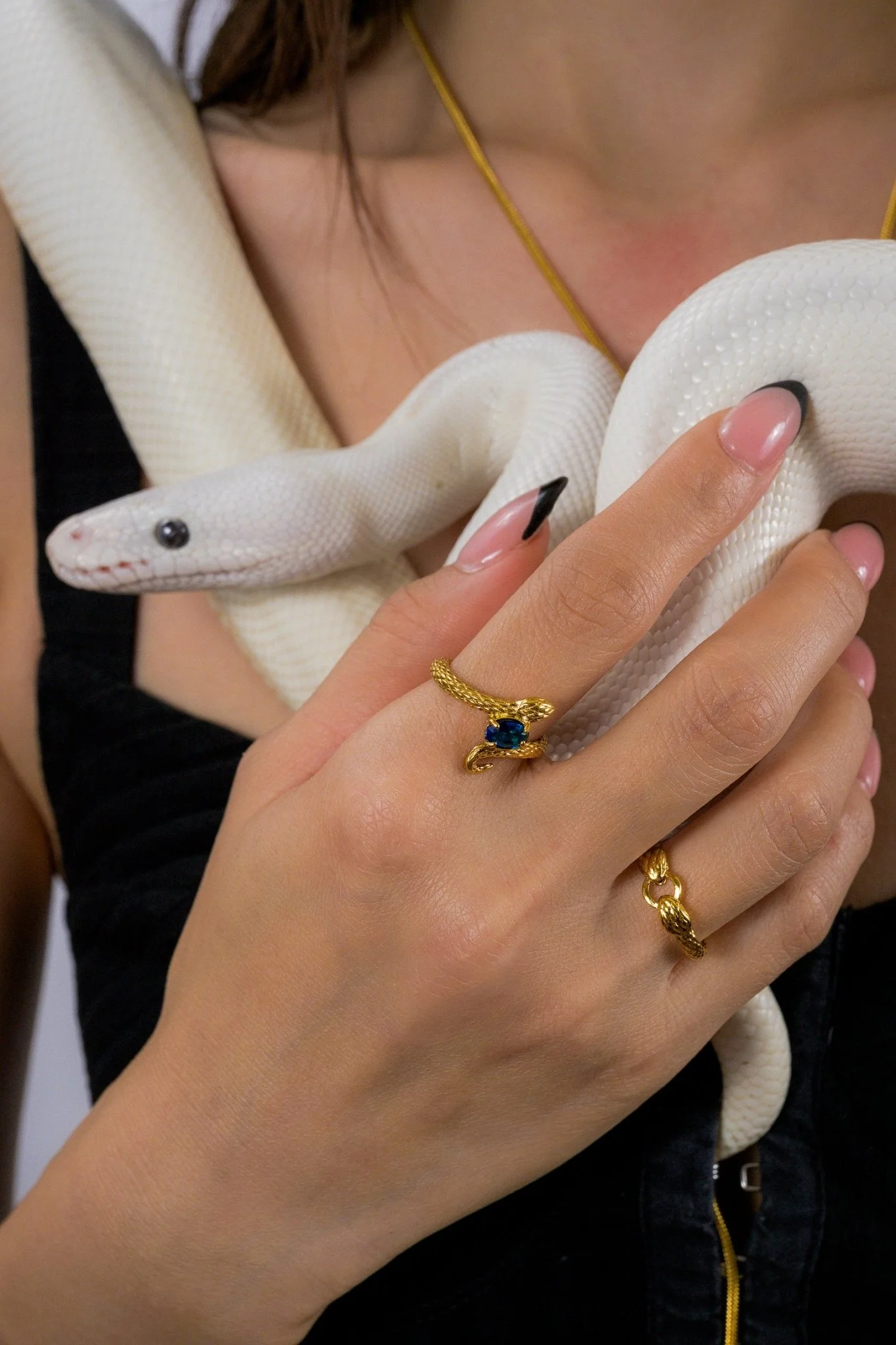 Dual Head Snake Ring - Image 7