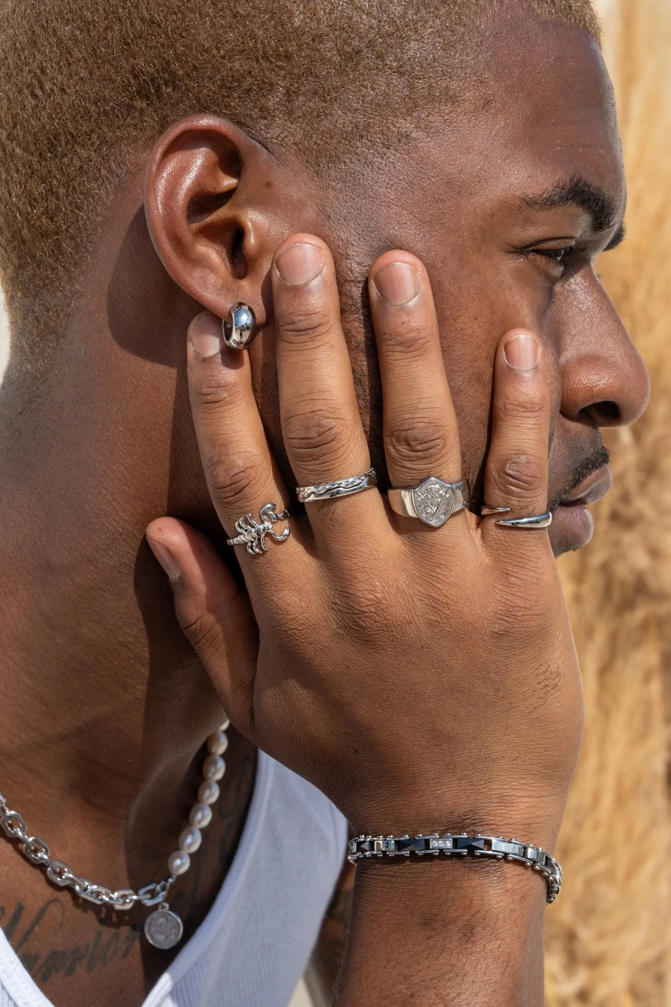 Dueling Mountains Ring (Unisex) - Image 8