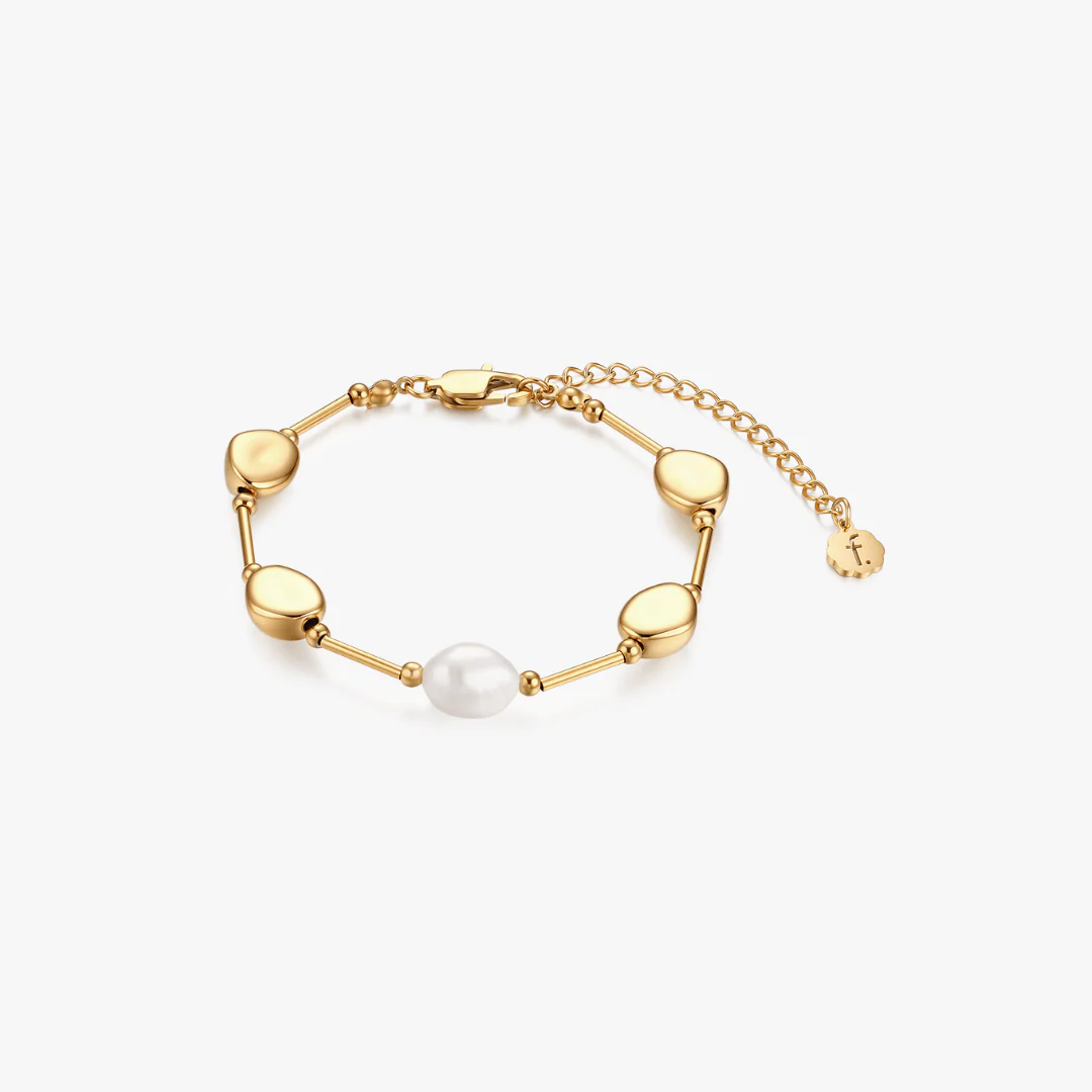 Esme Beaded Pearl Bracelet - Image 5