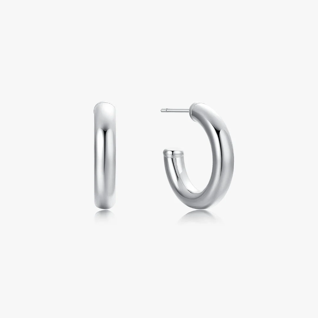 Everyday Hollow Hoops - Image 6