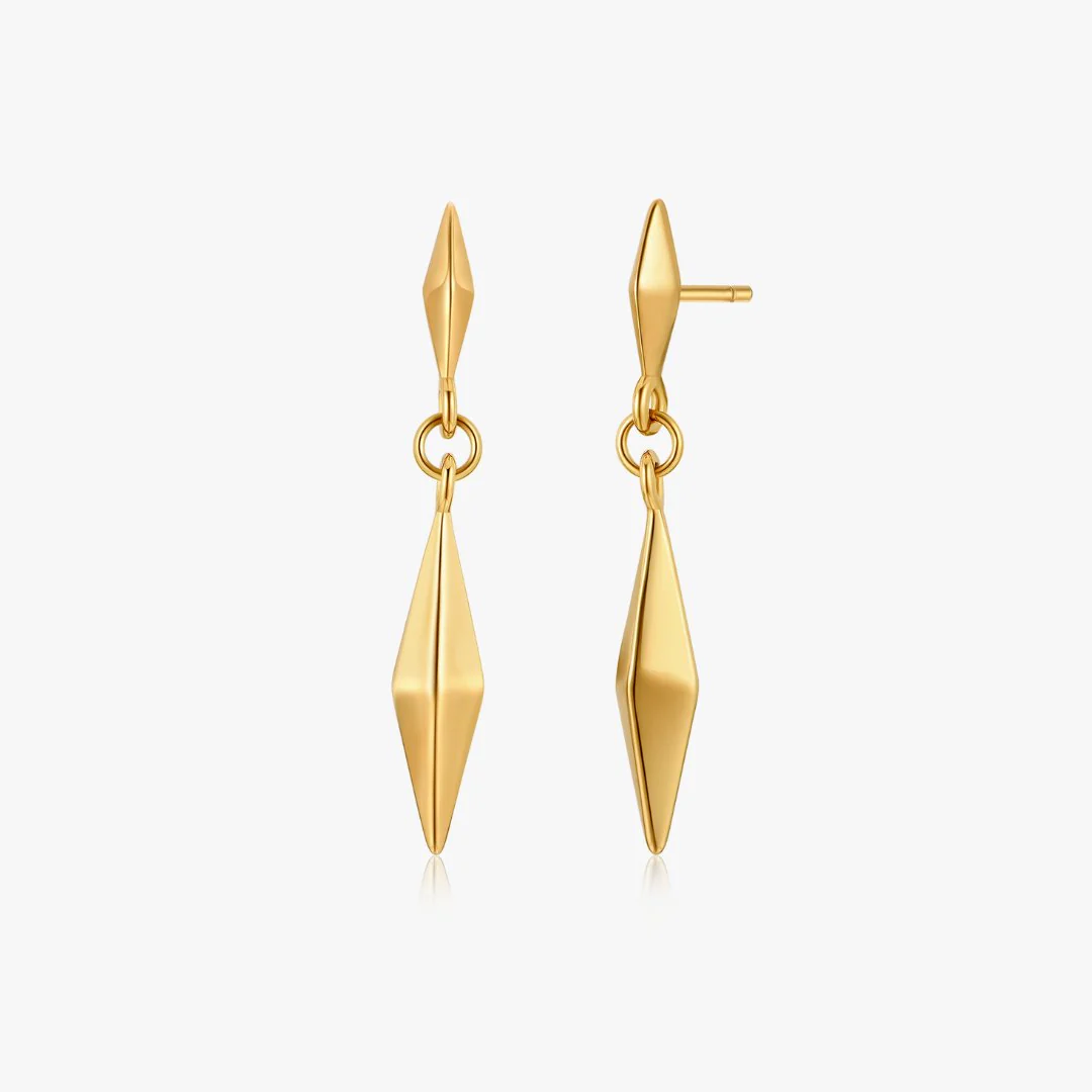 Geometric Drop Earrings (Greek Inspired Collection) - Image 4