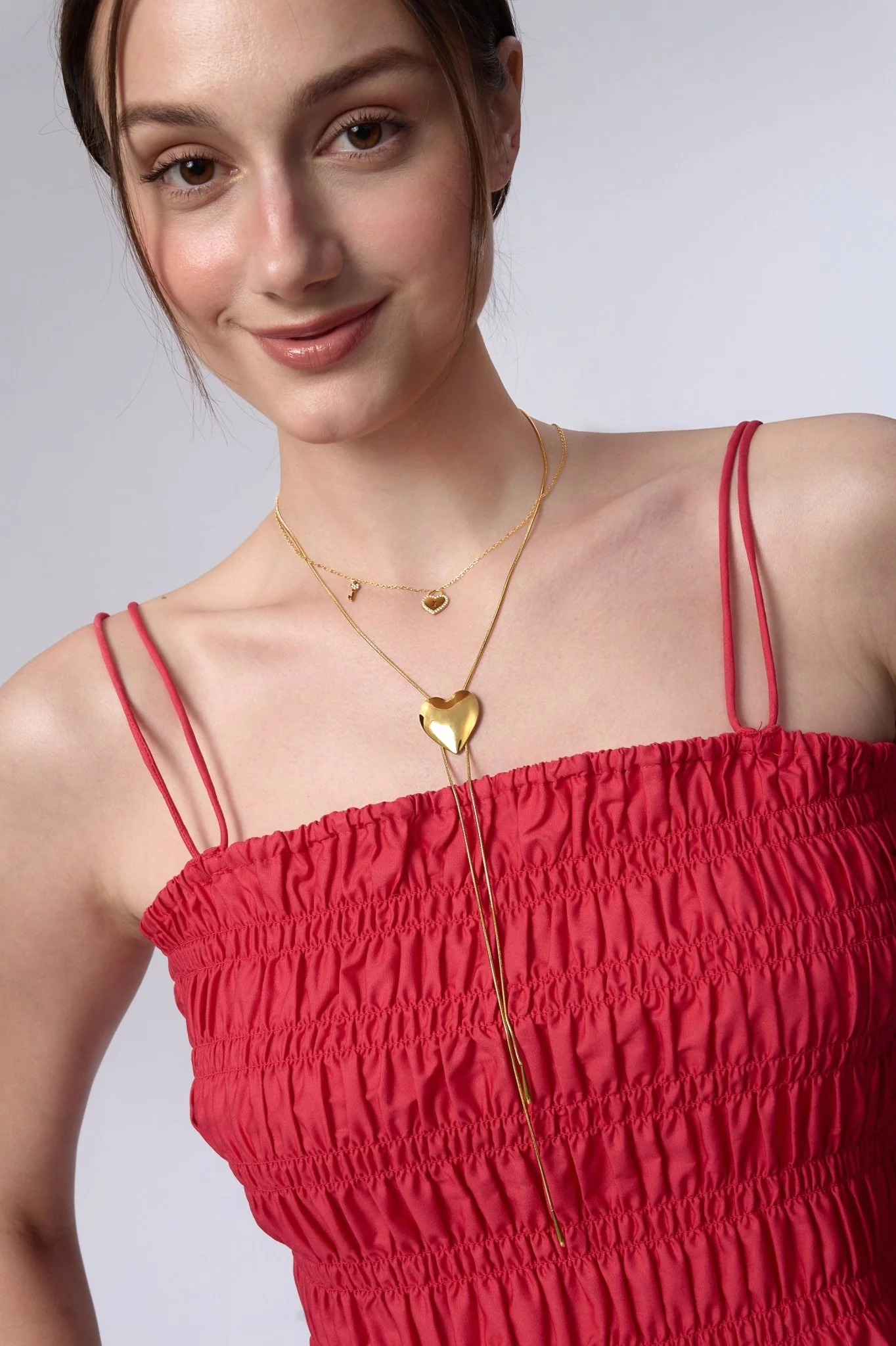 Margot Lock And Key Necklace - Image 3