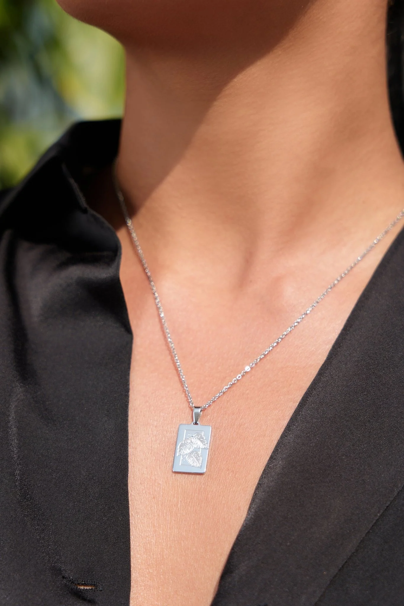 Monstera Necklace (Nature’s Divinity Collection) - Image 5