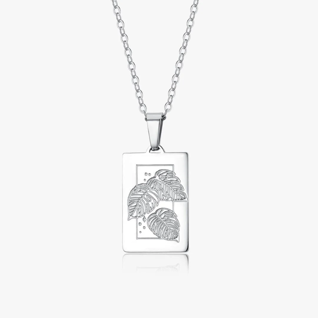 Monstera Necklace (Nature’s Divinity Collection) - Image 9