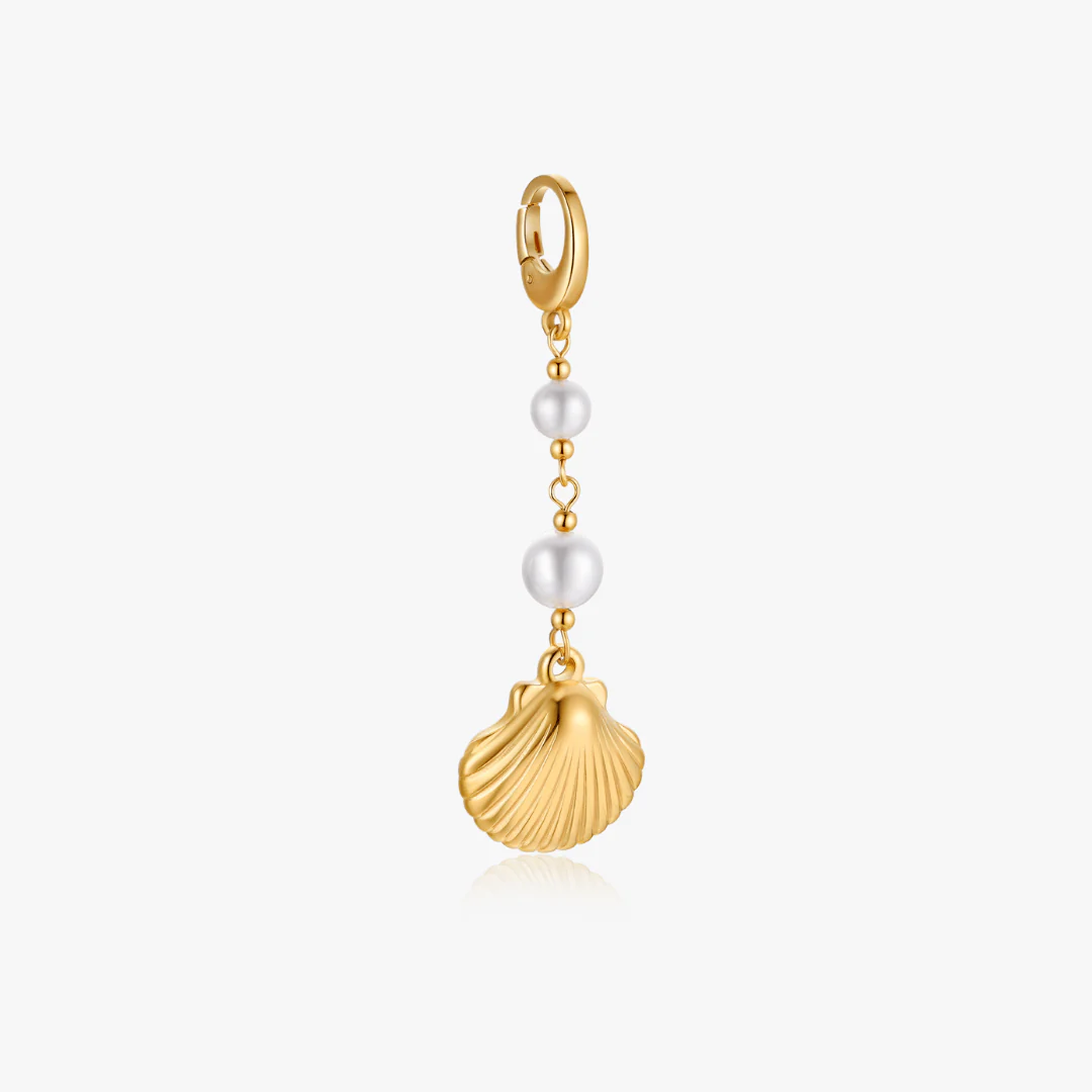 Seashell Drop Bikini Charm