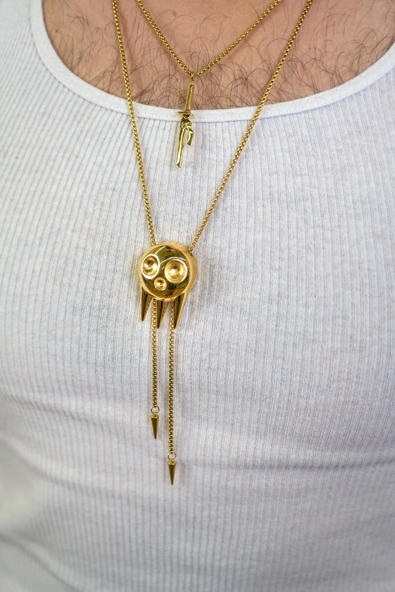Skull Bolo Necklace (Anime Inspired Collection) - Image 5