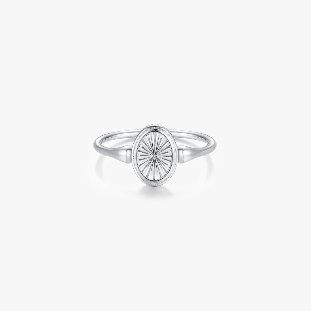 Sunburst Signet Ring (Greek Inspired Collection) - Image 8