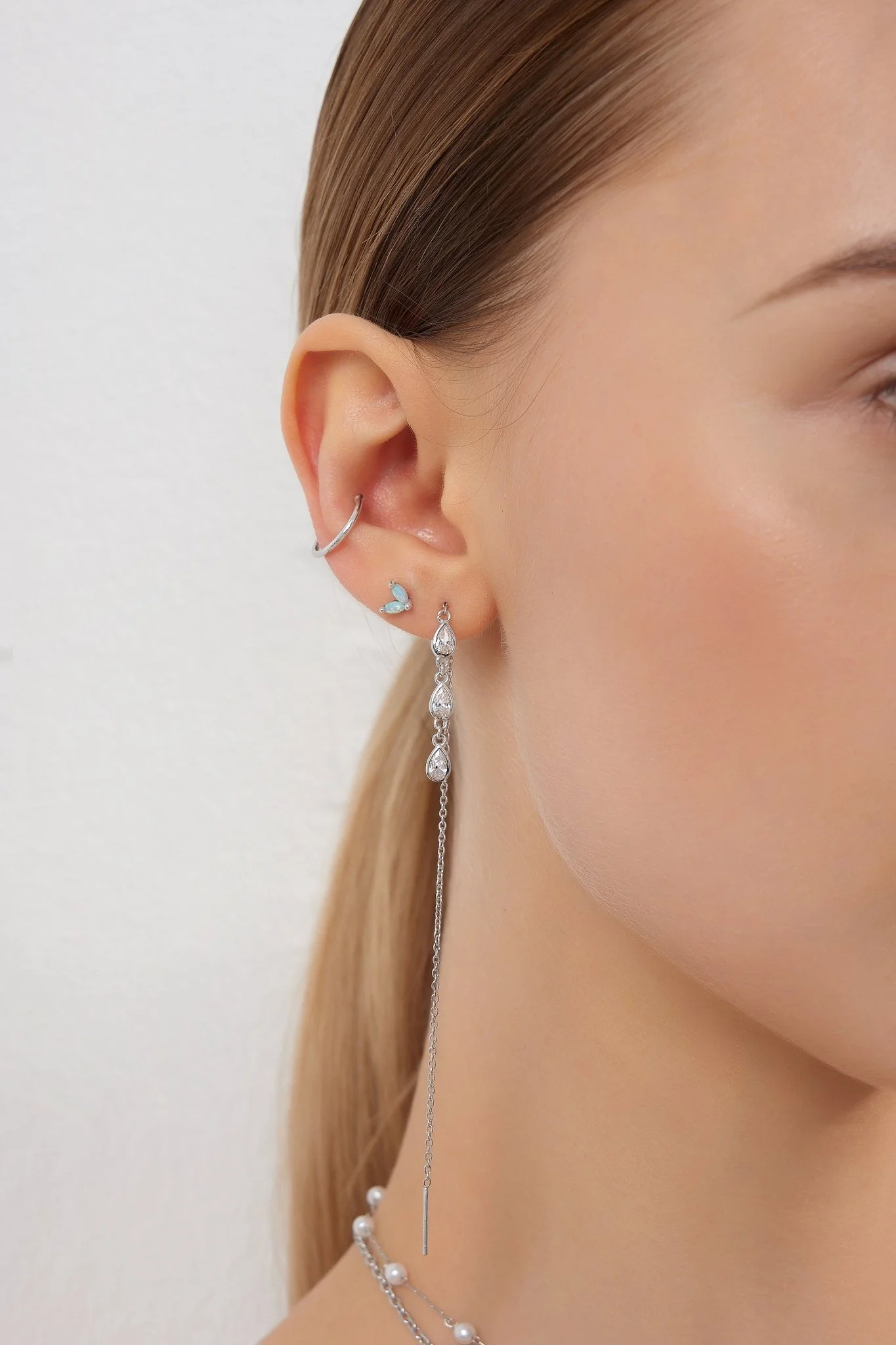 Tear Drop Long Threaders - Image 3