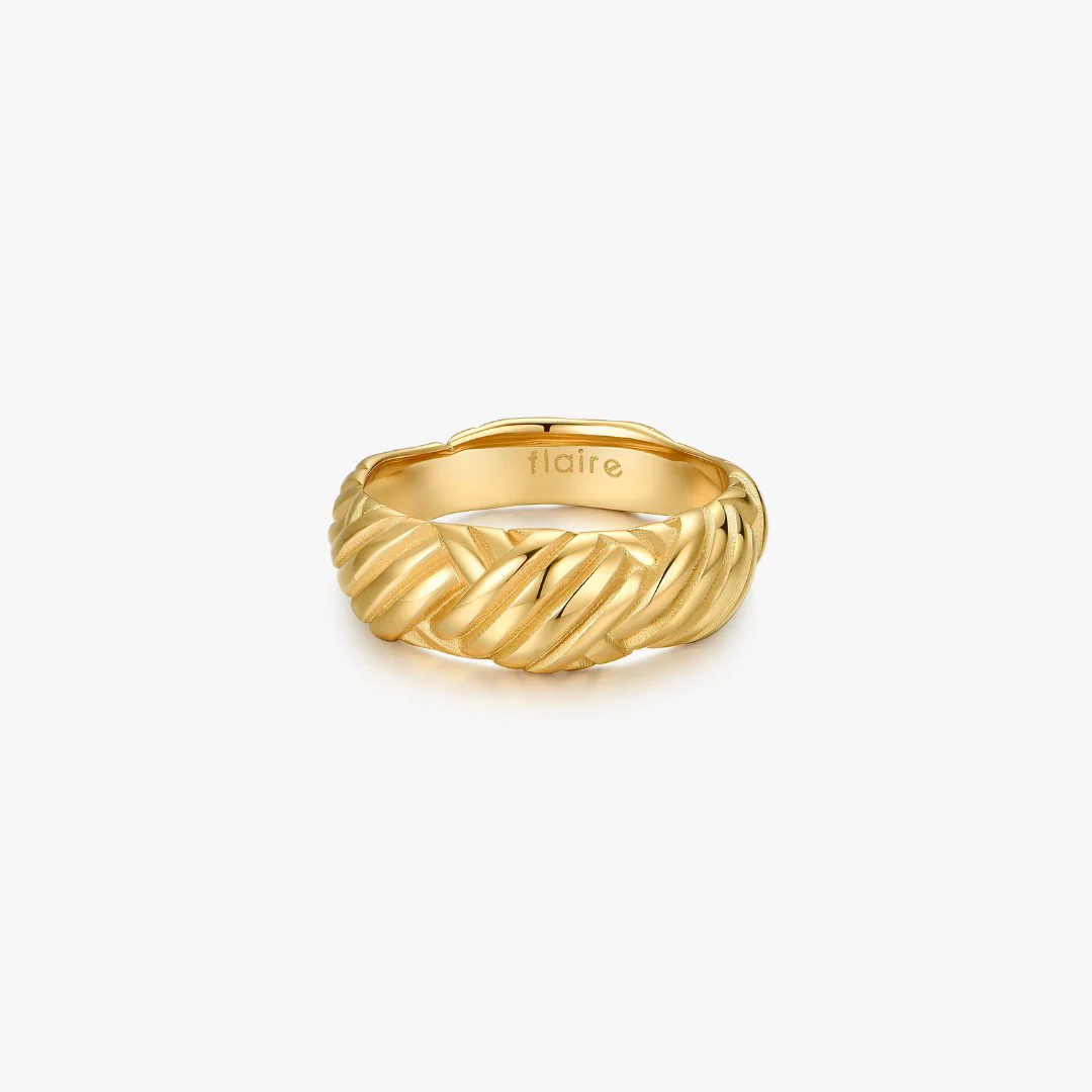 Textured Dome Ring (Greek Inspired Collection) - Image 7