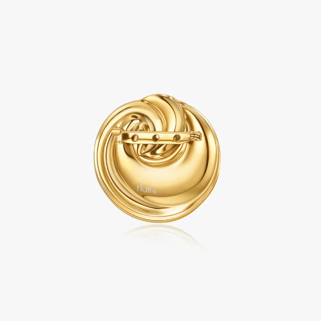 The Twisted Circle Brooch - Image 4