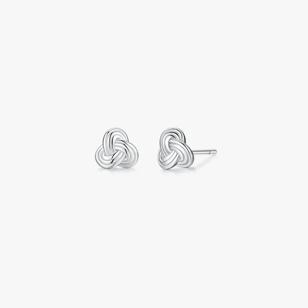 Twisted Knot Studs (Greek Inspired Collection) - Image 4