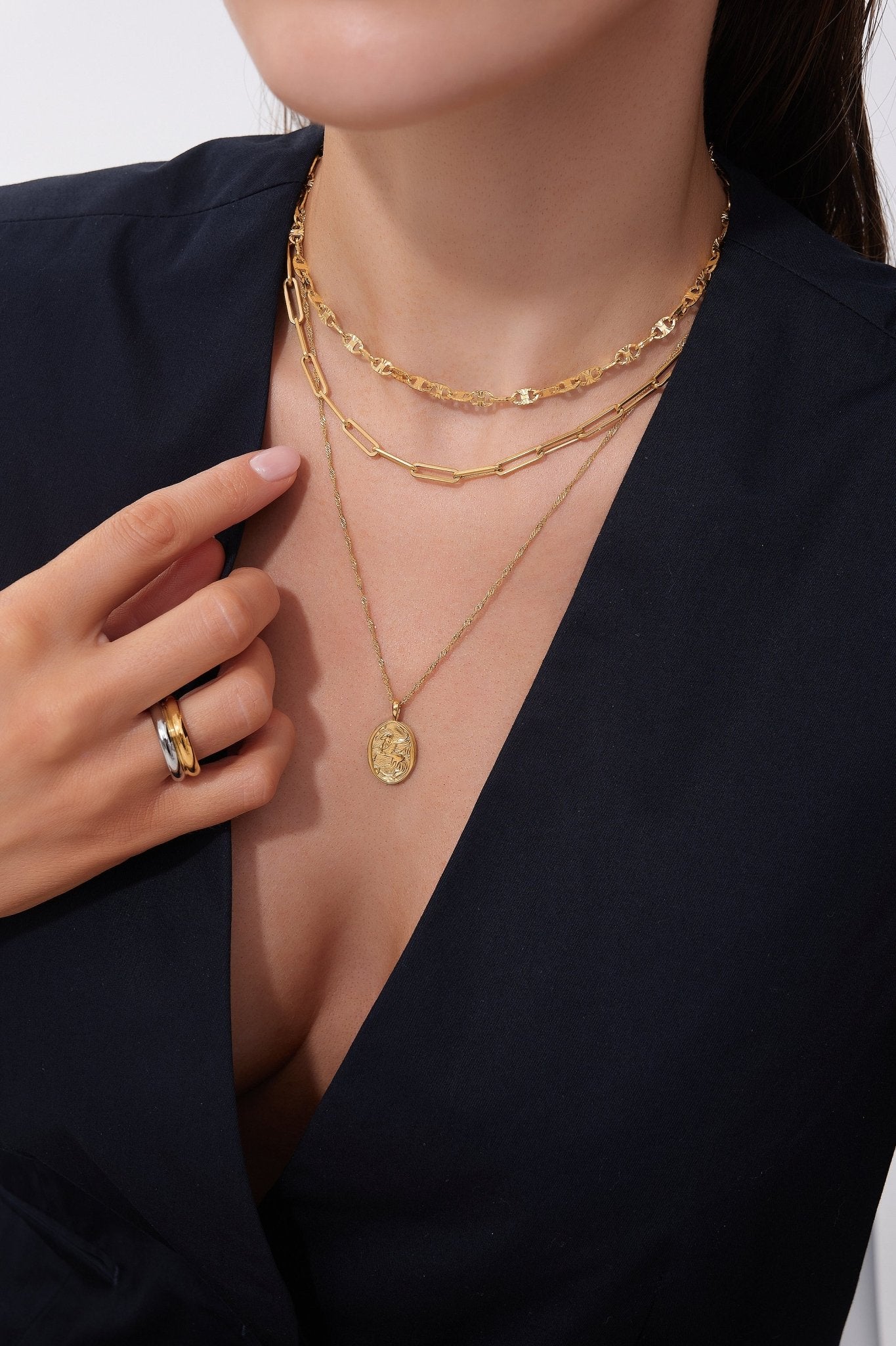 Zendaya Sunburst Necklace (Greek Inspired Collection) - Image 5